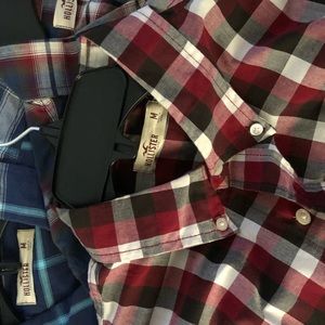 3 Long sleeve button up shirts